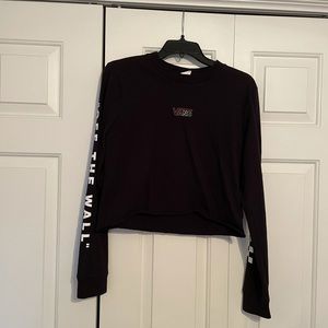 VANS CROP TOP SIZE MEDIUM